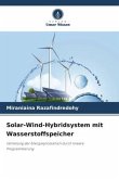 Solar-Wind-Hybridsystem mit Wasserstoffspeicher