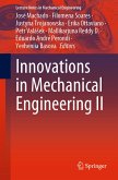 Innovations in Mechanical Engineering II (eBook, PDF)