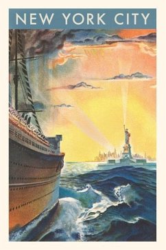 Vintage Journal New York City Travel Poster