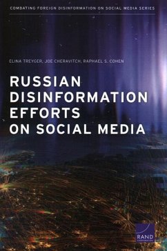 Russian Disinformation Efforts on Social Media - Treyger, Elina; Cheravitch, Joe; Cohen, Raphael S