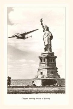 Vintage Journal Statue of Liberty with Clipper, New York City