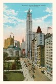 Vintage Journal Woolworth Building, Broadway, New York City