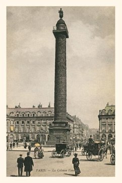 Vintage Journal Colonne Vendome, Paris, France