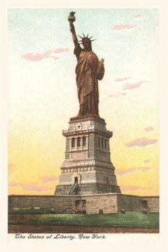 Vintage Journal Statue of Liberty, New York City