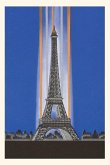 Vintage Journal Art Deco Eiffel Tower