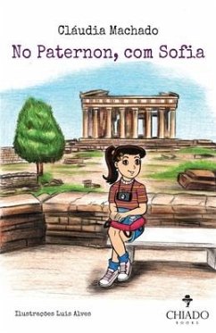 No Partenon, com Sofia - Machado, Cláudia