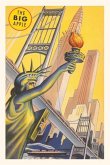 Vintage Journal The Big Apple, Statue of Liberty
