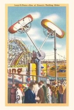 Vintage Journal Loop-O-Plane Ride, Coney Island, New York City