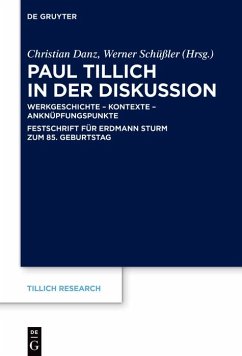 Paul Tillich in der Diskussion (eBook, ePUB)