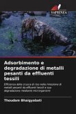 Adsorbimento e degradazione di metalli pesanti da effluenti tessili