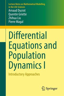 Cover Differential Equations and Population Dynamics I (eBook, PDF)