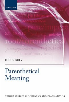 Parenthetical Meaning (eBook, PDF) - Koev, Todor