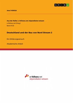 Deutschland und der Bau von Nord Stream 2 (eBook, PDF)