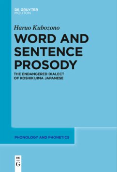 Word and Sentence Prosody - Kubozono, Haruo