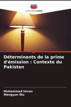 Déterminants de la prime d'émission : Contexte du Pakistan - Imran, Muhammad;Wu, Mengyun