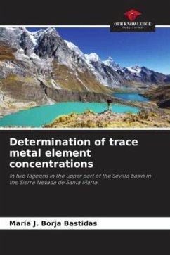 Determination of trace metal element concentrations - Borja Bastidas, María J.