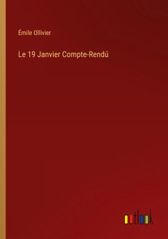 Le 19 Janvier Compte-Rendú