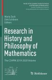 Research in History and Philosophy of Mathematics