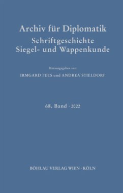 Archiv für Diplomatik, Schriftgeschichte, Siegel- und Wappenkunde