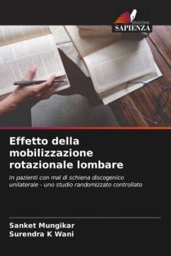 Effetto della mobilizzazione rotazionale lombare - Mungikar, Sanket;Wani, Surendra K