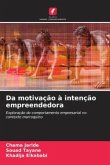 Da motivação à intenção empreendedora