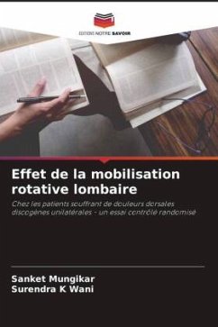 Effet de la mobilisation rotative lombaire - Mungikar, Sanket;Wani, Surendra K