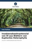Insektenabwehrpotenzial von Öl aus Blättern von Euphorbia Heterophylla