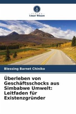 Überleben von Geschäftsschocks aus Simbabwe Umwelt: Leitfaden für Existenzgründer - Chiniko, Blessing Barnet