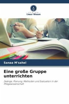 Eine große Gruppe unterrichten - M'sahel, Sanaa