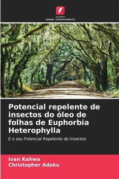 Potencial repelente de insectos do óleo de folhas de Euphorbia Heterophylla - Kahwa, Ivan;Adaku, Christopher
