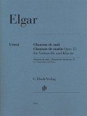 Elgar, Edward - Chanson de nuit, Chanson de matin op. 15 für Violoncello und Klavier