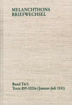 Cover Melanchthons Briefwechsel / Band T 4,1-2: Texte 859-1109 (1530) (eBook, PDF)