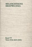 Melanchthons Briefwechsel / Band T 9: Texte 2336-2604 (1540) (eBook, PDF)