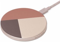 Native Union Drop 10W Wireless Charging Pad Marquetry Rose