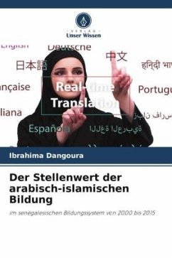 Der Stellenwert der arabisch-islamischen Bildung - Dangoura, Ibrahima