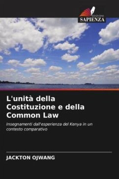 L'unità della Costituzione e della Common Law - Ojwang, Jackton