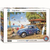 Eurographics 6000-5683 - VW Beetle Surf Shack, Puzzle, 1.000 Teile