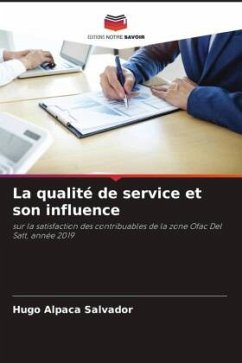 La qualité de service et son influence - Alpaca Salvador, Hugo