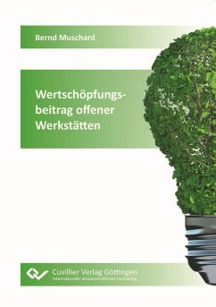 Wertschöpfungsbeitrag offener Werkstätten (eBook, PDF)