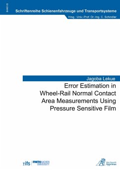 Error Estimation in Wheel-Rail Normal Contact Area Measurements Using Pressure Sensitive Film - Lekue, Jagoba