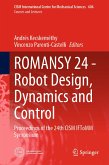 ROMANSY 24 - Robot Design, Dynamics and Control (eBook, PDF)