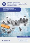 Pruebas de funcionalidades y optimización de páginas web. IFCD0110 (eBook, ePUB)