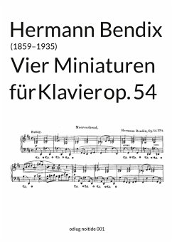 Cover Vier Miniaturen op. 54 (eBook, ePUB)