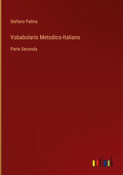 Vobabolario Metodico-Italiano - Palma, Stefano
