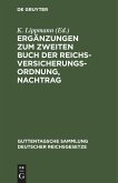 Ergänzungen zum zweiten Buch der Reichsversicherungsordnung, Nachtrag