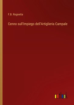 Cover Cenno sull'Impiego dell'Artiglieria Campale