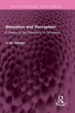 Cover Sensation and Perception (eBook, PDF)