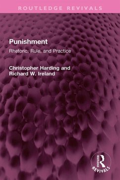 Punishment (eBook, PDF) - Harding, Christopher; Ireland, Richard W.