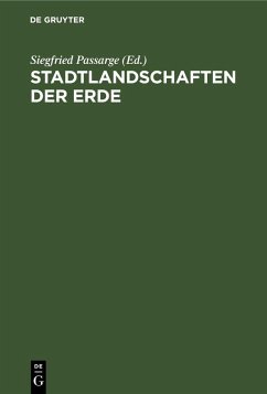 Cover Stadtlandschaften der Erde
