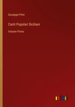 Canti Popolari Siciliani - Pitre, Giuseppe